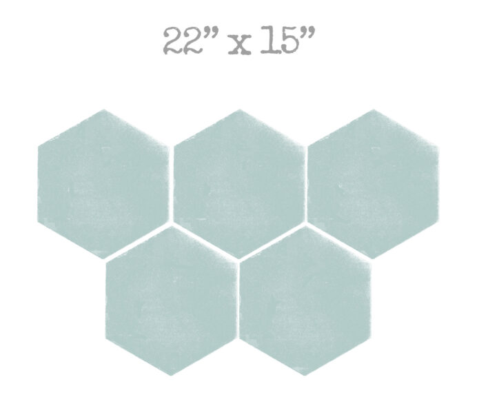 Hexagon Wall Stamp
